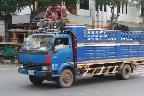 LKW in Phnom Penh