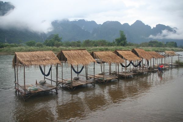 Vang Vieng Landschaft